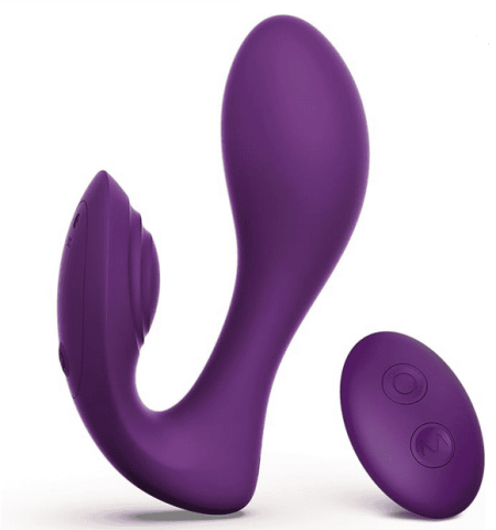 Vibrating Panties Option 2 : Duo Joy Double Set by Tracy's Dog